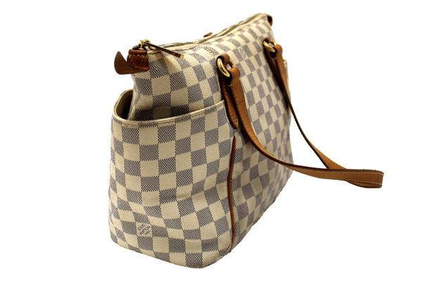 Louis Vuitton Damier Azur Totally PM Tote Shoulder Bag