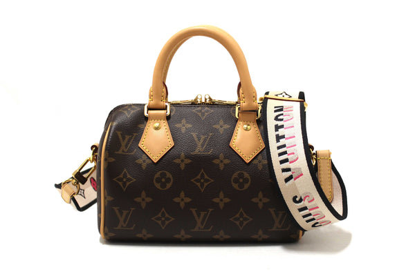 Louis Vuitton Classic Monogram Speedy 20 Bandoulière Bag