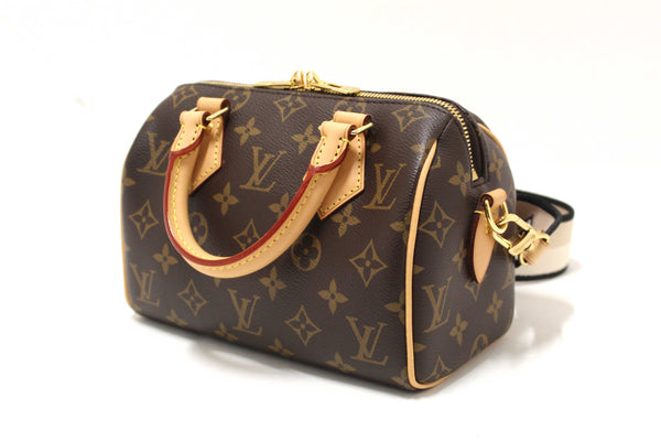 Louis Vuitton Classic Monogram Speedy 20 Bandoulière Bag