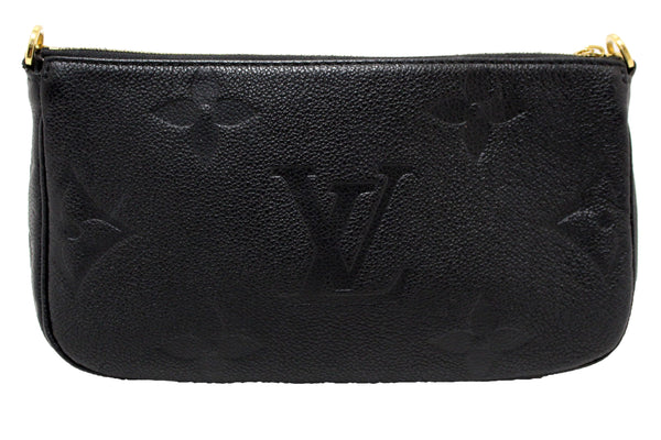 Louis Vuitton Monogram Empreinte Leather Multi Pochette Bag