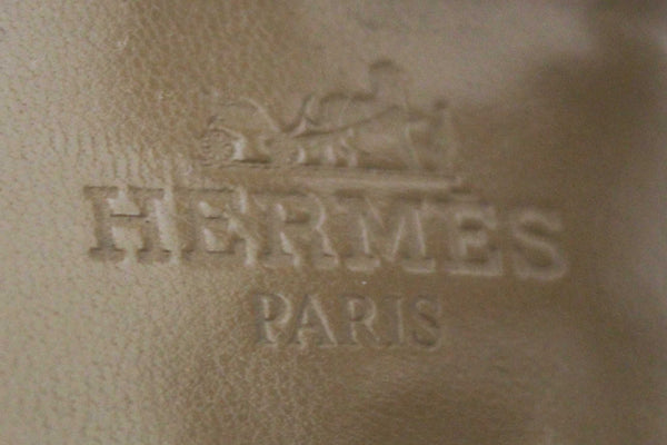 Hermes Chocolate Brown Nappa Leather Bikini Sandal Size 35