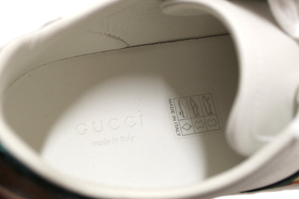 Gucci White Butterfly Ace Web Sneakers Shoes Size 36