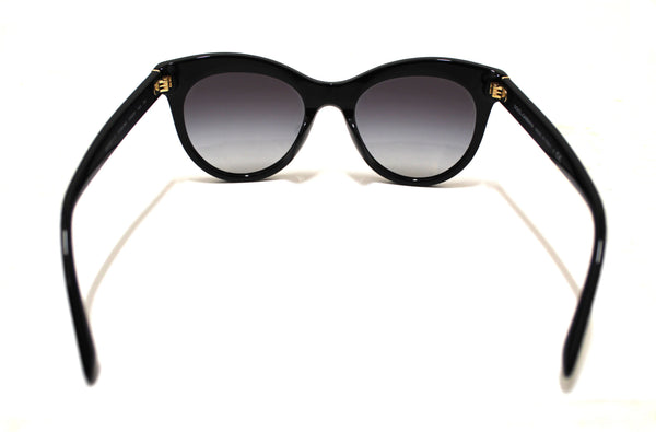 NEW  Dolce and Gabbana Black with White Pin dot Sunglasses DG4311-F