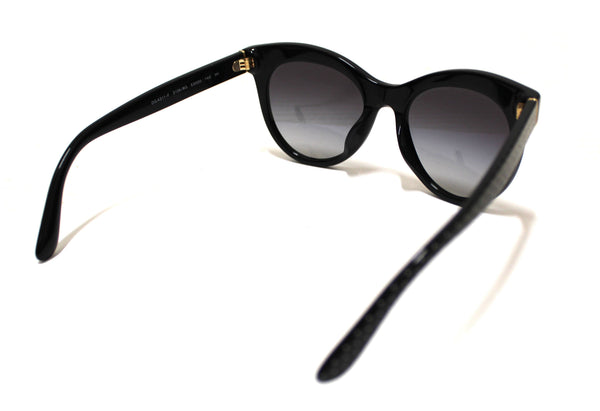 NEW  Dolce and Gabbana Black with White Pin dot Sunglasses DG4311-F