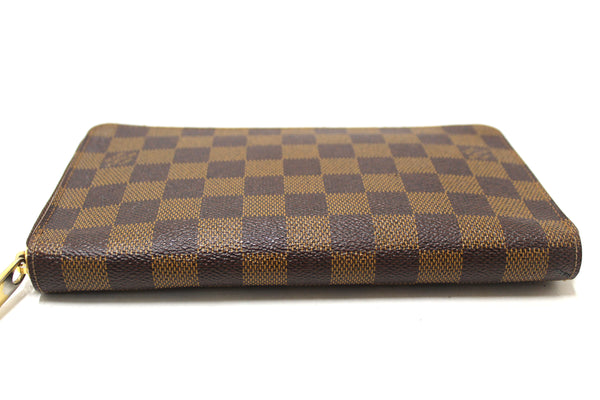 Louis Vuitton Damier Ebene Canvas Zippy Organizer Wallet