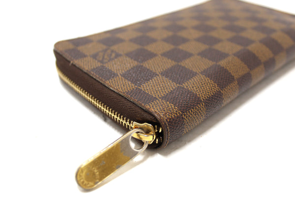 Louis Vuitton Damier Ebene Canvas Zippy Organizer Wallet