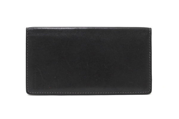 Louis Vuitton Black Leather Chicago Long Wallet