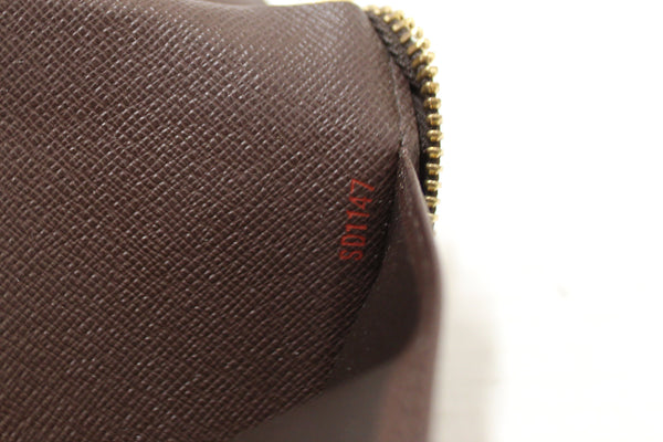 Louis Vuitton Damier Ebene Canvas Zippy Organizer Wallet