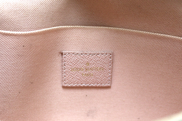Louis Vuitton Damier Azur Felicie Pochette Crossbody Bag