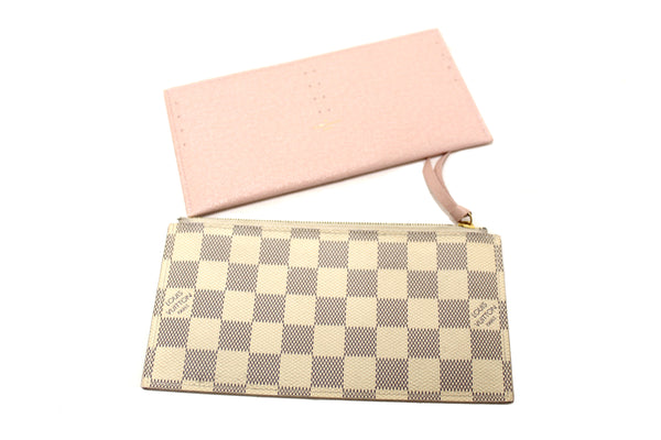 Louis Vuitton Damier Azur Felicie Pochette Crossbody Bag