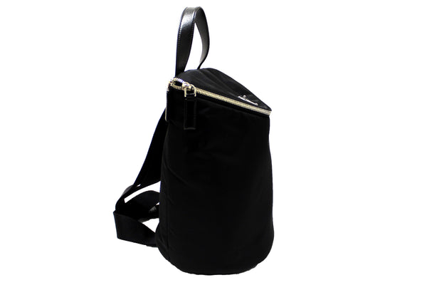 Prada Re-Nylon Triangle Zip Sling Backpack