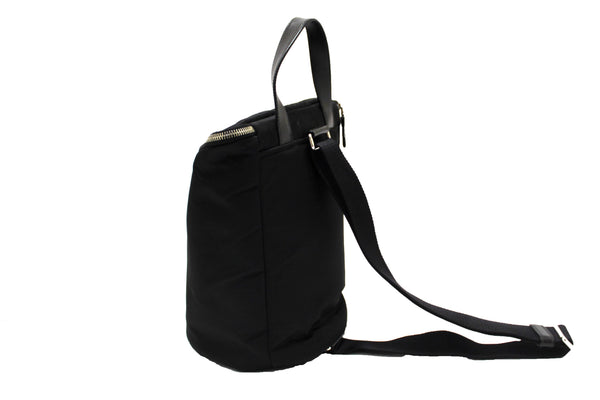 Prada Re-Nylon Triangle Zip Sling Backpack