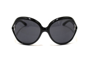 Miu Miu Black Oversized Sunglasses SMU171 | Italystation.com - Shop Now at italystation.com