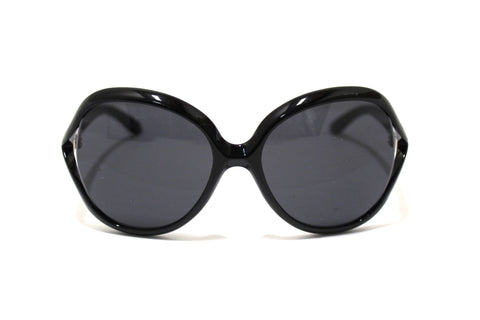 Miu Miu Black Oversized Sunglasses SMU171 | Italystation.com - Shop Now at italystation.com