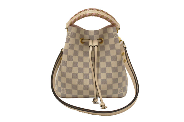 Louis Vuitton Damier Azur Canvas with Braided Handle NeoNoe BB Bag
