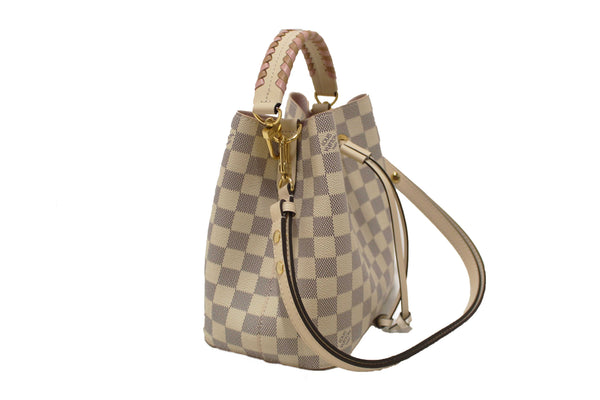 Louis Vuitton Damier Azur Canvas with Braided Handle NeoNoe BB Bag