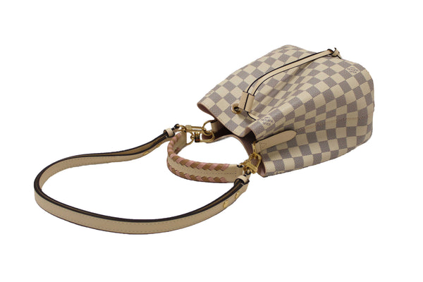 Louis Vuitton Damier Azur Canvas with Braided Handle NeoNoe BB Bag