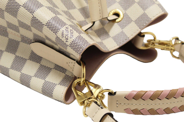 Louis Vuitton Damier Azur Canvas with Braided Handle NeoNoe BB Bag