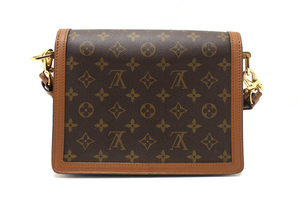 Louis Vuitton Classic Monogram/Monogram Reverse Canvas Dauphine MM Shoulder Bag