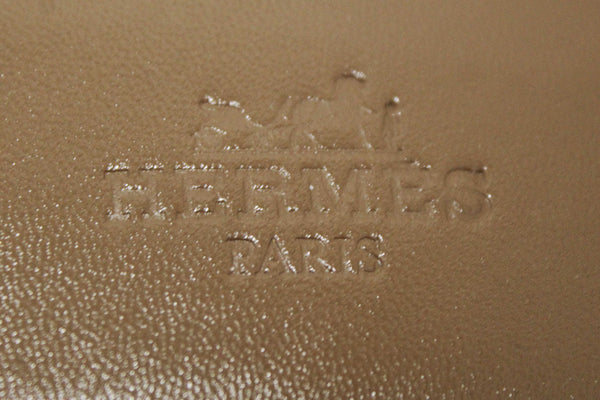 NEW  Hermes White Box Calfskin Oran Flat Sandals Size 36.5