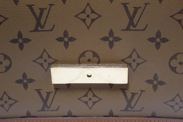 Louis Vuitton Classic Monogram/Monogram Reverse Canvas Dauphine MM Shoulder Bag