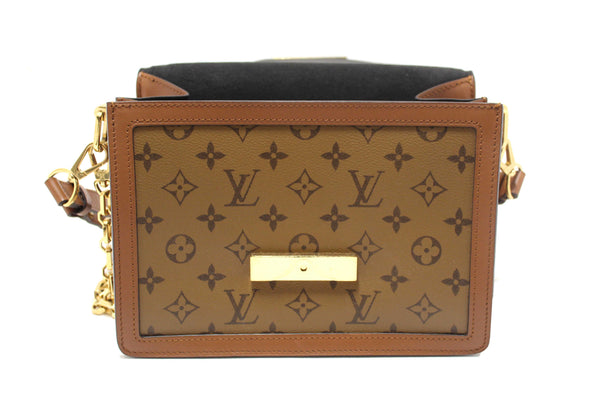 Louis Vuitton Classic Monogram/Monogram Reverse Canvas Dauphine MM Shoulder Bag