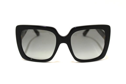 Gucci Black Square Oversized Retagular Sunglasses 5 | Italystation.com - Now at italystation.com