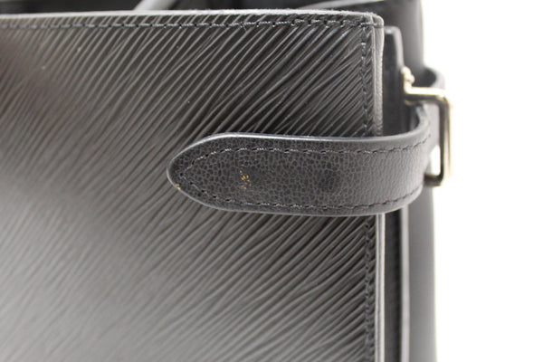 Louis Vuitton Black Epi Grained Cowhide Leather Twist Tote Bag