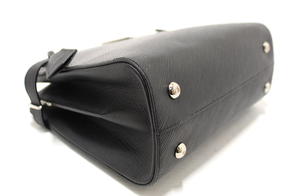 Louis Vuitton Black Epi Grained Cowhide Leather Twist Tote Bag