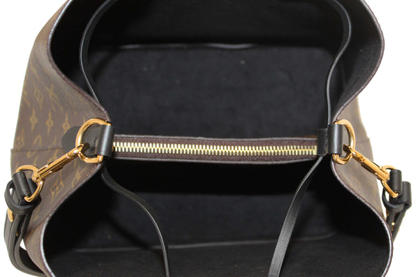 Louis Vuitton Classic Monogram Black NeoNoe Shoulder Bag
