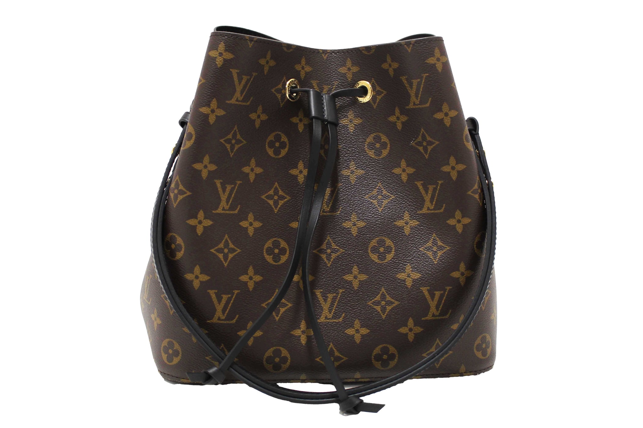 Louis Vuitton Classic Monogram Black NeoNoe Shoulder Bag