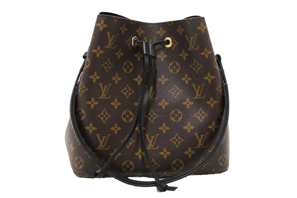 Louis Vuitton Classic Monogram Black NeoNoe Shoulder Bag