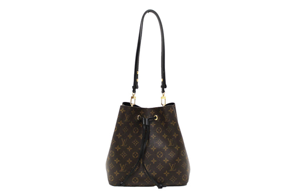 Louis Vuitton Classic Monogram Black NeoNoe Shoulder Bag