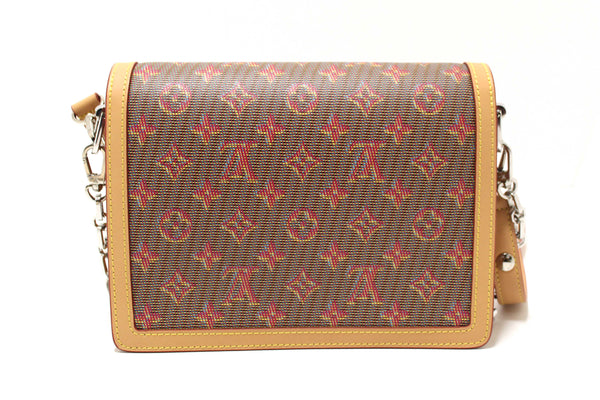Louis Vuitton Limited Edition Damier Pop Dauphine MM Shoulder Bag