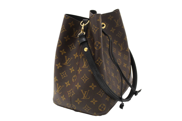 Louis Vuitton Classic Monogram Black NeoNoe Shoulder Bag