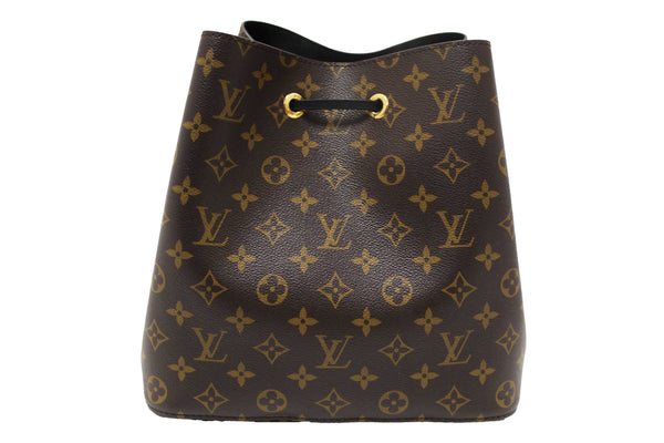 Louis Vuitton Classic Monogram Black NeoNoe Shoulder Bag