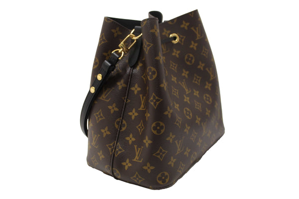 Louis Vuitton Classic Monogram Black NeoNoe Shoulder Bag