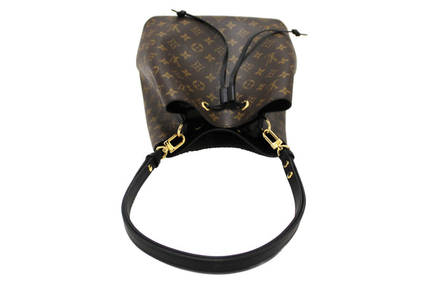 Louis Vuitton Classic Monogram Black NeoNoe Shoulder Bag