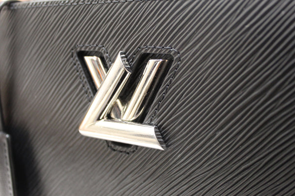 Louis Vuitton Black Epi Grained Cowhide Leather Twist Tote Bag