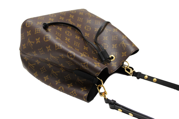 Louis Vuitton Classic Monogram Black NeoNoe Shoulder Bag