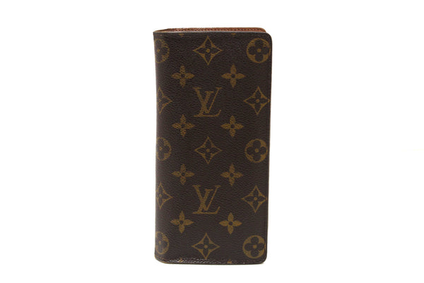 Louis Vuitton Classic Monogram Canvas Brazza Long Wallet