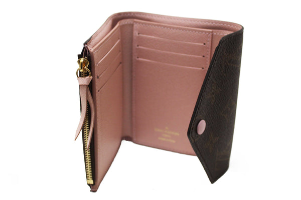 Louis Vuitton Classic Monogram Rose Ballerine Pink Victorine Wallet