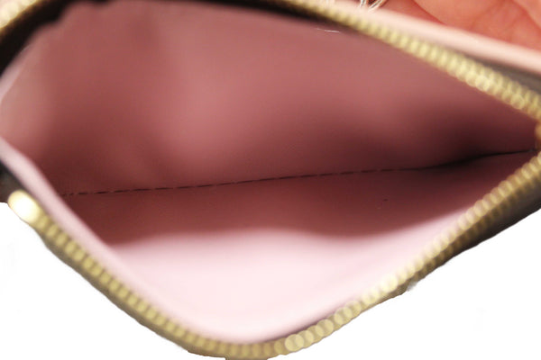 Louis Vuitton Classic Monogram Rose Ballerine Pink Victorine Wallet
