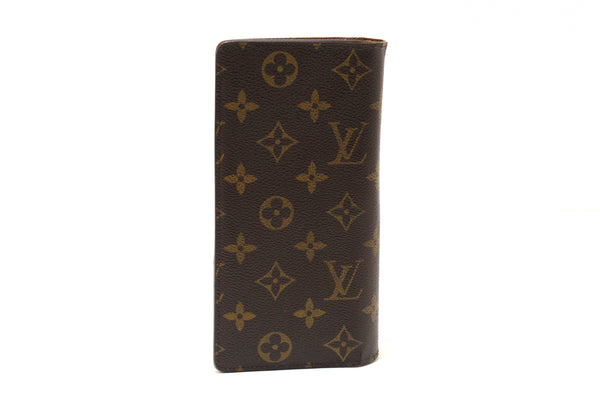 Louis Vuitton Classic Monogram Canvas Brazza Long Wallet
