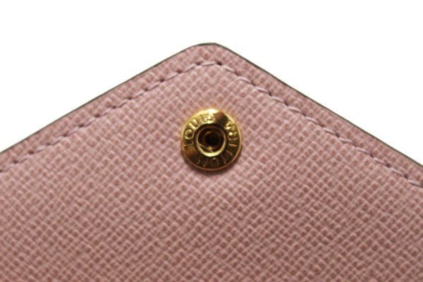 Louis Vuitton Classic Monogram Rose Ballerine Pink Victorine Wallet