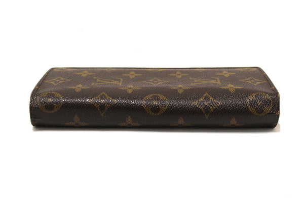 Louis Vuitton Classic Monogram Canvas Brazza Long Wallet