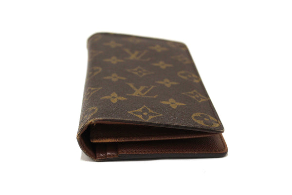 Louis Vuitton Classic Monogram Canvas Brazza Long Wallet