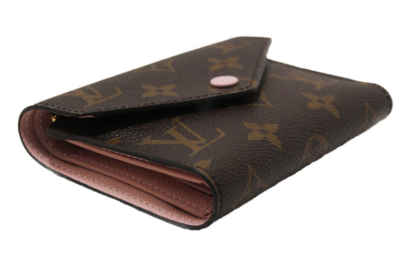 Louis Vuitton Classic Monogram Rose Ballerine Pink Victorine Wallet
