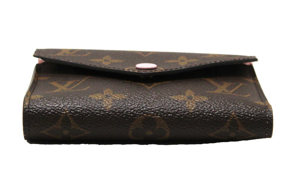 Louis Vuitton Classic Monogram Rose Ballerine Pink Victorine Wallet