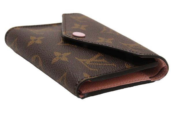 Louis Vuitton Classic Monogram Rose Ballerine Pink Victorine Wallet